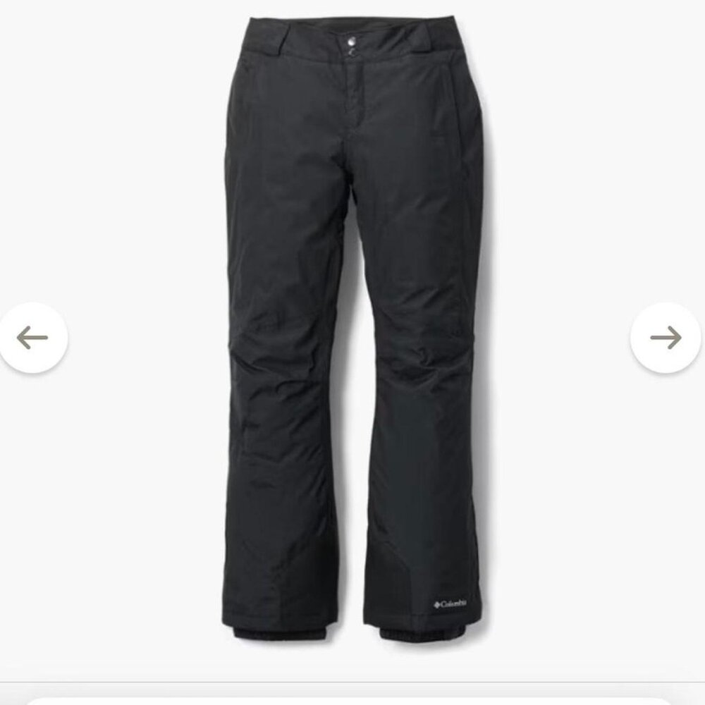Black Columbia snow pants
